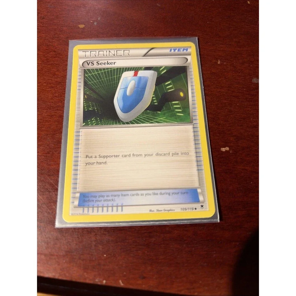 Pokemon Card Phantom Forces VS Seeker 109/119 in sleeve 2014 NM